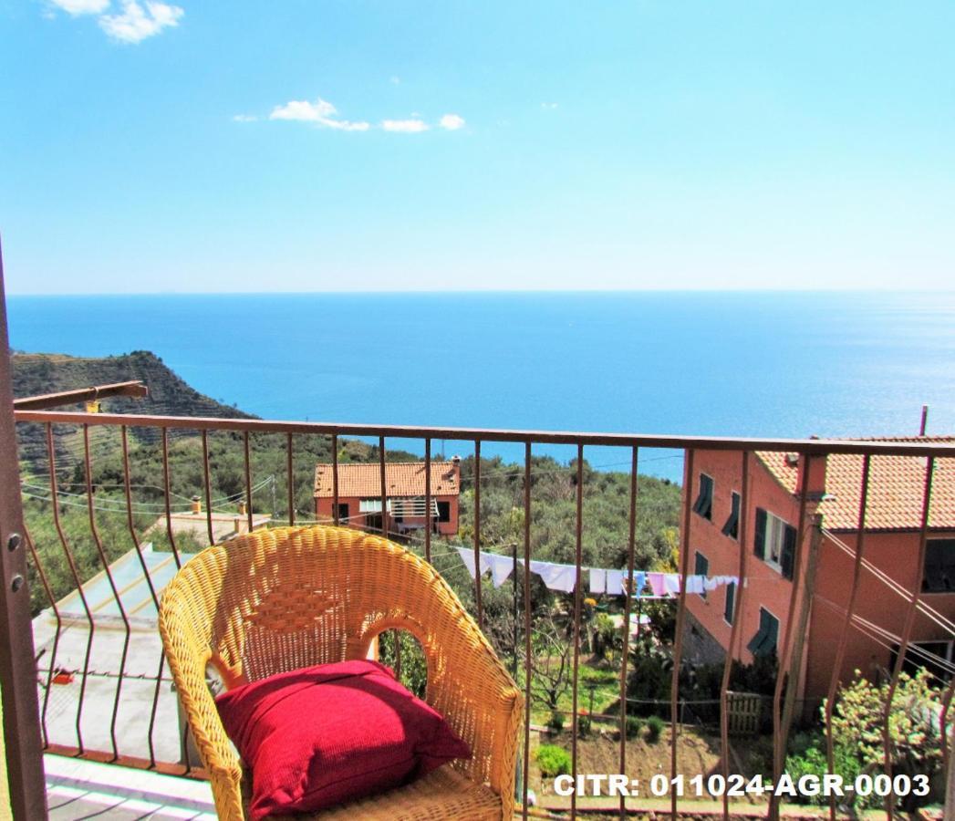 Creuza De Cinque Terre Apartment Volastra Eksteriør billede